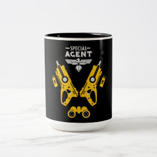Agent-Kid Zweifarbige Tasse