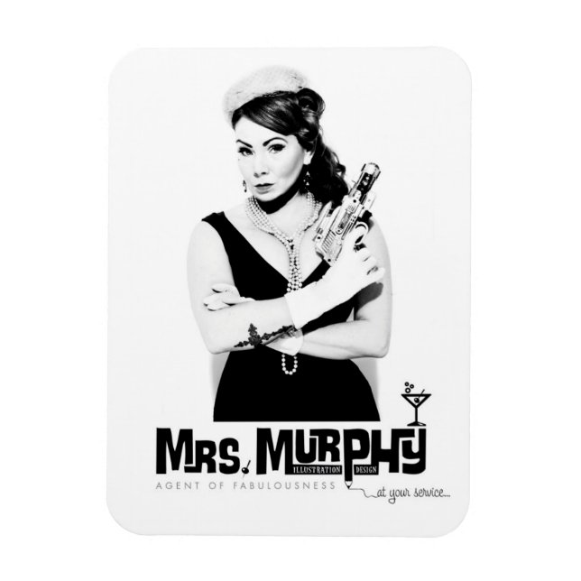 Agent of Fabulousness - magnet (Vertikal)