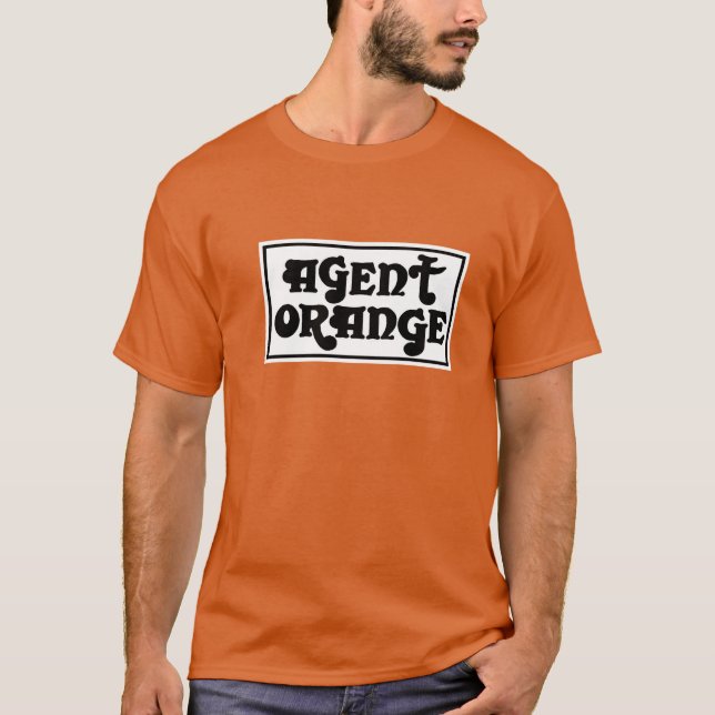 Agent-orange "Ampere" Skate-Punk-T - Shirt (Vorderseite)