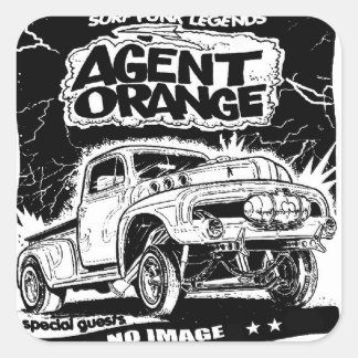 Agent Orange "Rat Rod" Stickers Skate Punk