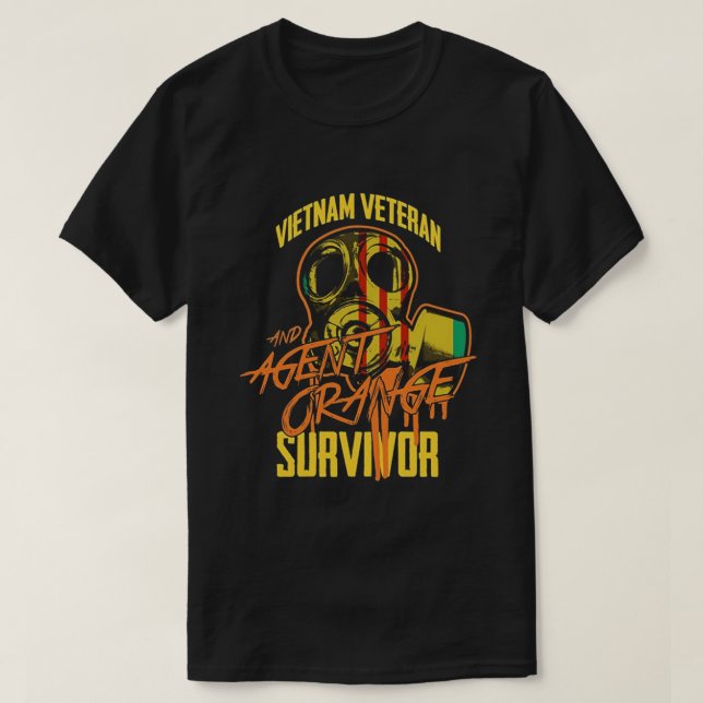 Agent Orange Survivor T-Shirt (Design vorne)