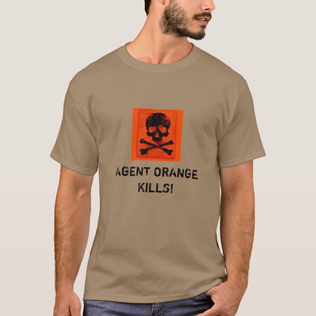 Agent-Orange tötet Shirt (Vorderseite)