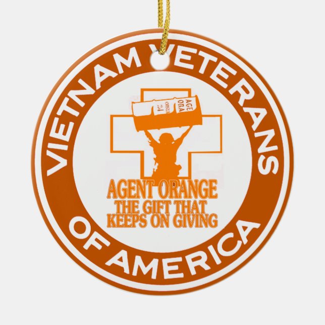 Agent orange VVA Keramikornament (Vorne)