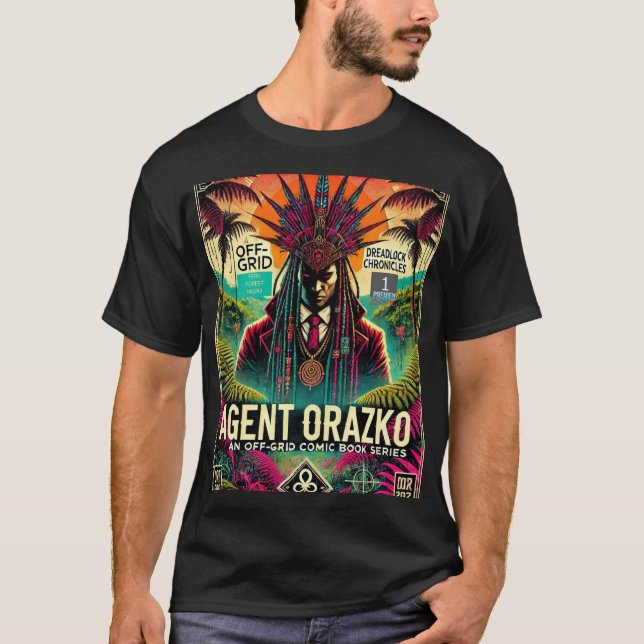 AGENT ORAZKO-PROBLEME 1 T-Shirt (Vorderseite)