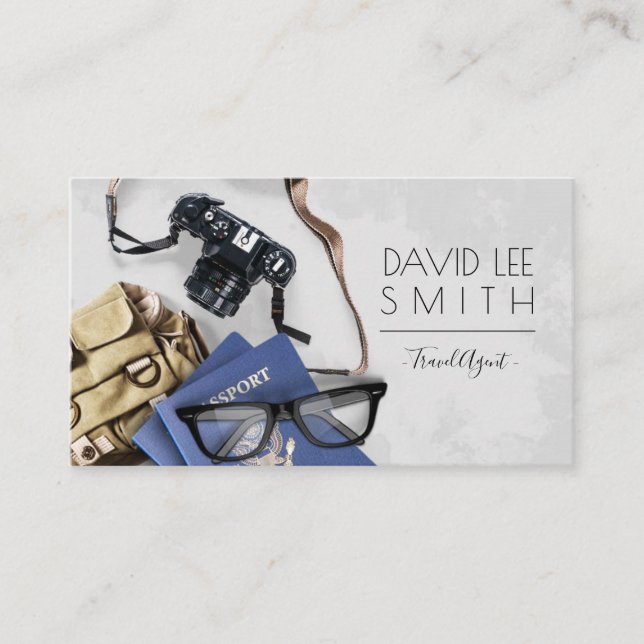 Agent Visitenkarte (Vorderseite)