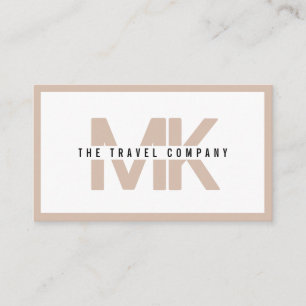 Agent-Visitenkarte für Reisebüros Visitenkarte