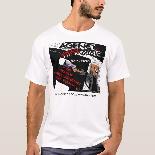 Agentur GEGEN Hypermime hybride T - T-Shirt (Vorderseite)