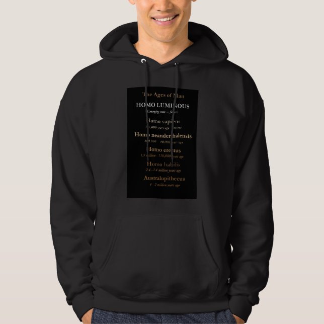 Ages Of Man Mens Hoodie (Vorderseite)