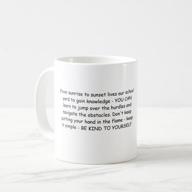 Ageswisdom positive Power Tasse (Vorderseite Links)