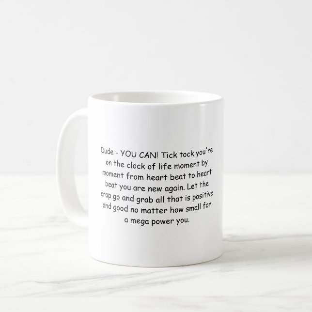 Ageswisdom positive Power Tasse (Vorderseite Links)