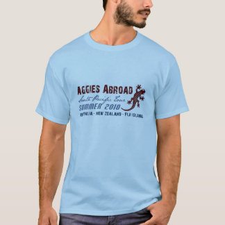 Aggies im Ausland - Entwurf 2 T-Shirt