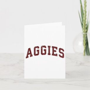 Aggies Lovers Aggies Souvenir Männer Frauen Kinder Karte