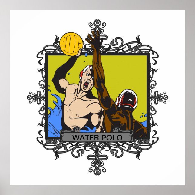 Aggressive Water Polo Poster (Vorne)