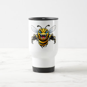 Aggressive-Wespen-Tasse - Natur-Grafik-Kunst Reisebecher