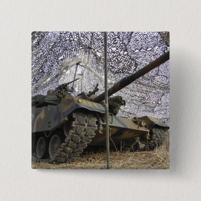 Aggressoren aus der Republik Korea 2 Button (Vorderseite)