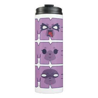 Aggretsuko! Gesichter-Thermal-Tumbler Thermosbecher
