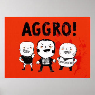 AGGRO Boys fürchten sich nicht! Poster