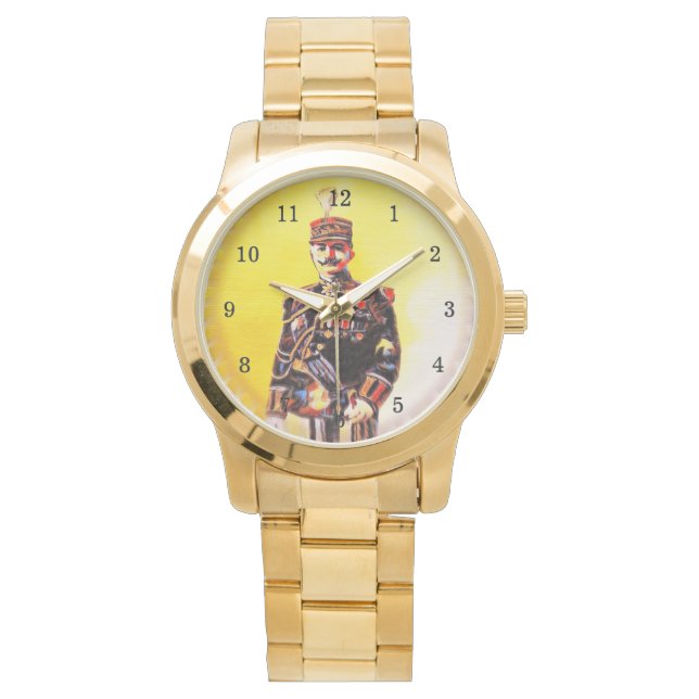 Agha Petros Armbanduhr (Vorderseite)