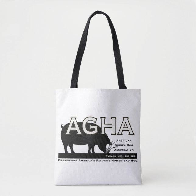 AGHA Taschen-Tasche mit neuem Logo (Vorderseite)