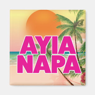 Agia Napa Feiertagsplakat Magnet