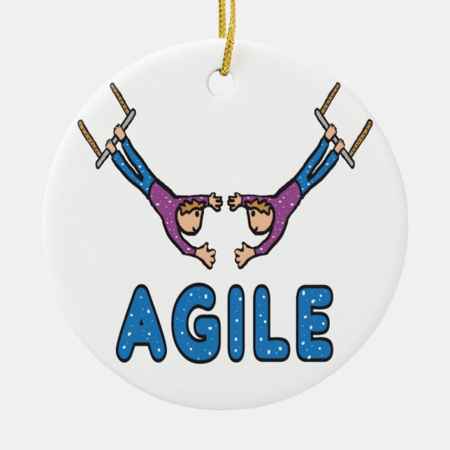 Agil Keramik Ornament (Vorne)