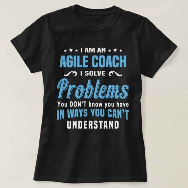 Agile Coach T-Shirt (Design vorne)