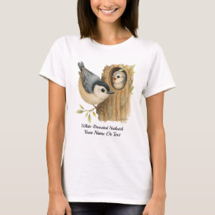 Agile White Breasted Nuthatch T-Shirt