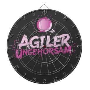Agiler Ungehorsam Dartscheibe