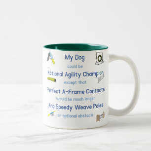 Agility-Ausnahmeregelungen Zweifarbige Tasse