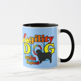 Agility Australian Shepherd Gifts Tasse
