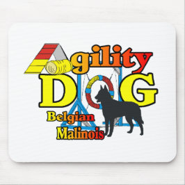Agility Belgisch Malinois Geschenke Mousepad