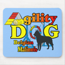 Agility Belgisch Malinois Geschenke Mousepad