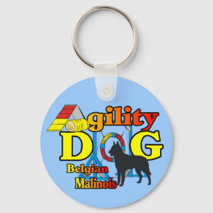 Agility Belgisch Malinois Geschenke Schlüsselanhänger