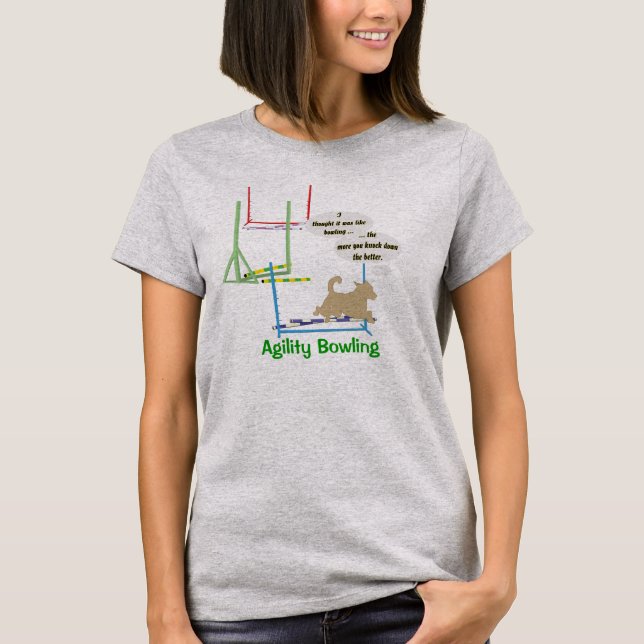 Agility Bowling T-Shirt (Vorderseite)