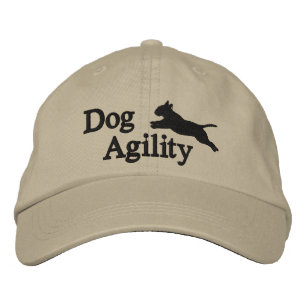Agility Bull Terrier Bestickte Baseballkappe