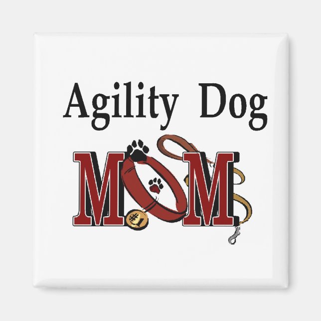 Agility Dog Eigentümer Geschenke Magnet (Vorne)