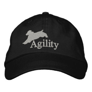 Agility English Springer Spaniel Bestickte Kappe