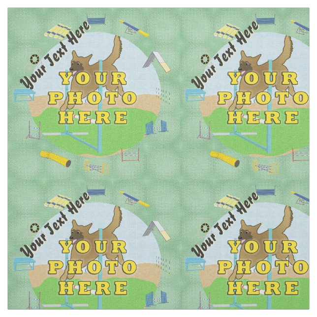 AGILITY - FOTO PERSONALISIERT STOFF (Muster)