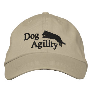 Agility German Shepherd Bestickte Baseballkappe