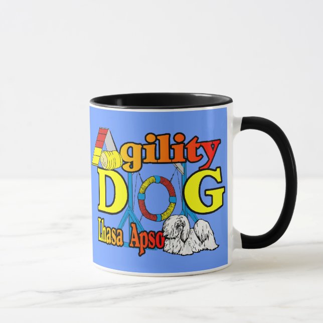 Agility-Geschenke Lhasas Apso Tasse (Rechts)