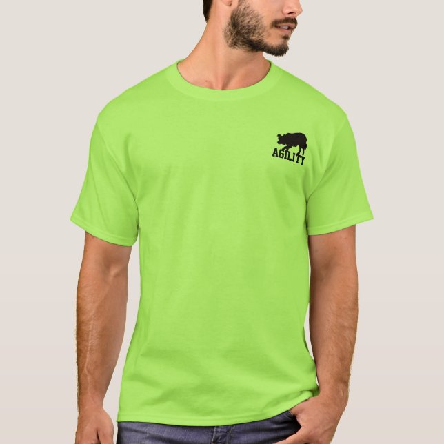 Agility - lässig T-Shirt (Vorderseite)