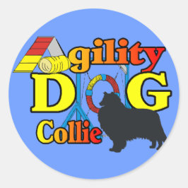 Agility Shirts Runder Aufkleber