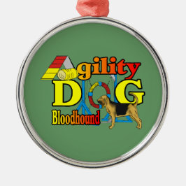 Agility Silbernes Ornament