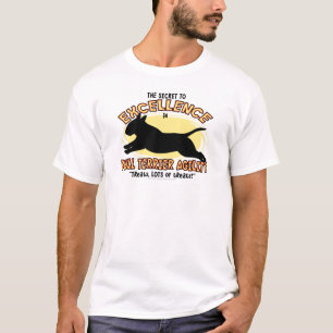 Agility-Stier-Terrier-Geheimnis-T - Shirt