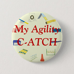 Agility-Titel-Knopf Button