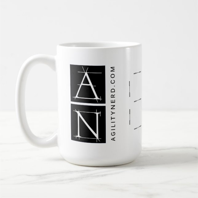 AgilityNerd "doppelter Kasten-" Tasse (Links)