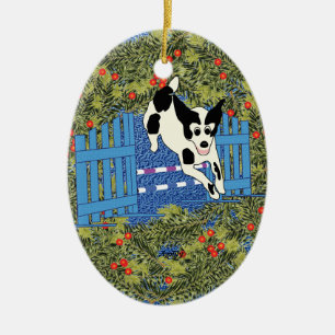 AgilityWreath Keramikornament