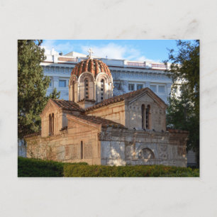 Agios Eleftherios Church Athens Postcard Postkarte