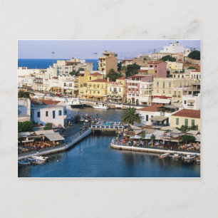 Agios Nikolaos Kreta, Griechenland Postkarte