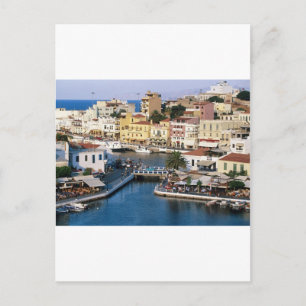 Agios Nikolaos Kreta, Griechenland Postkarte
